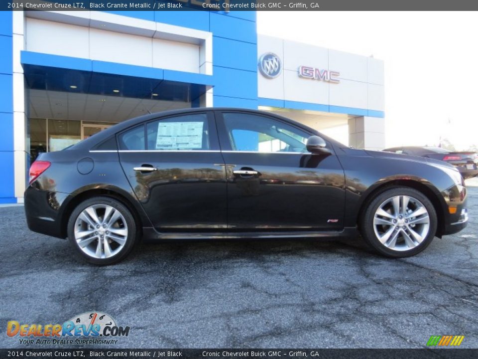 2014 Chevrolet Cruze LTZ Black Granite Metallic / Jet Black Photo #8