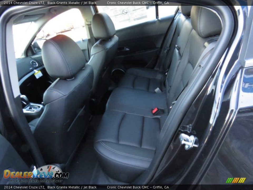 2014 Chevrolet Cruze LTZ Black Granite Metallic / Jet Black Photo #12