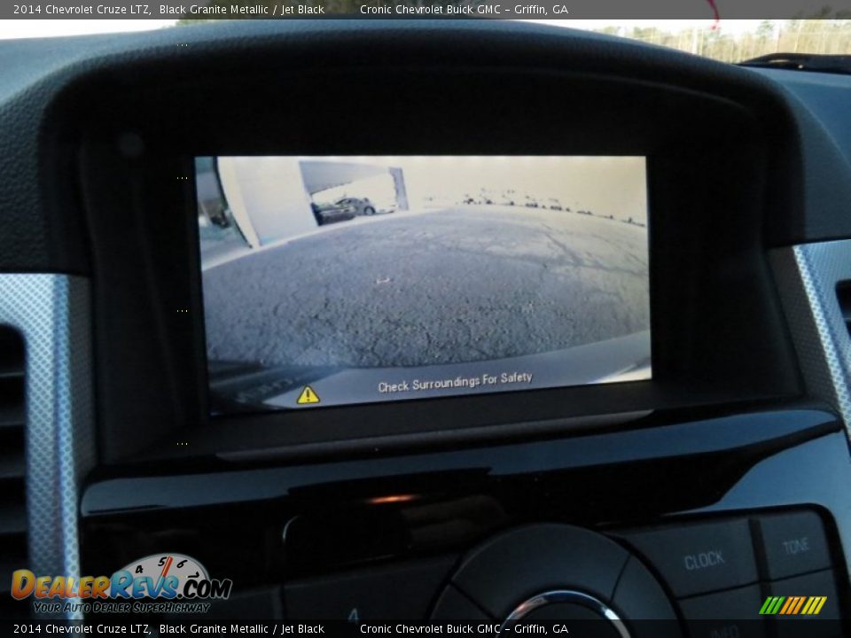 2014 Chevrolet Cruze LTZ Black Granite Metallic / Jet Black Photo #16