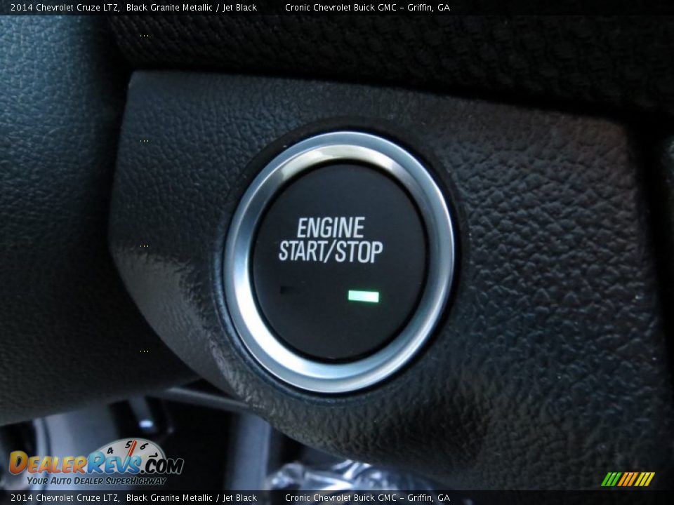 2014 Chevrolet Cruze LTZ Black Granite Metallic / Jet Black Photo #17