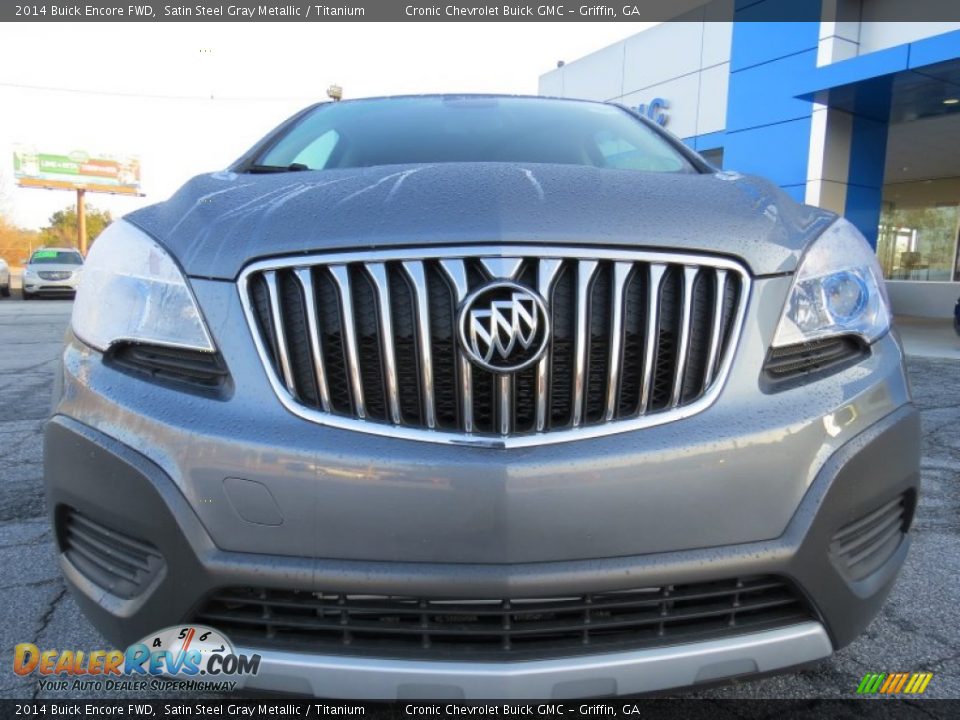 Satin Steel Gray Metallic 2014 Buick Encore FWD Photo #2