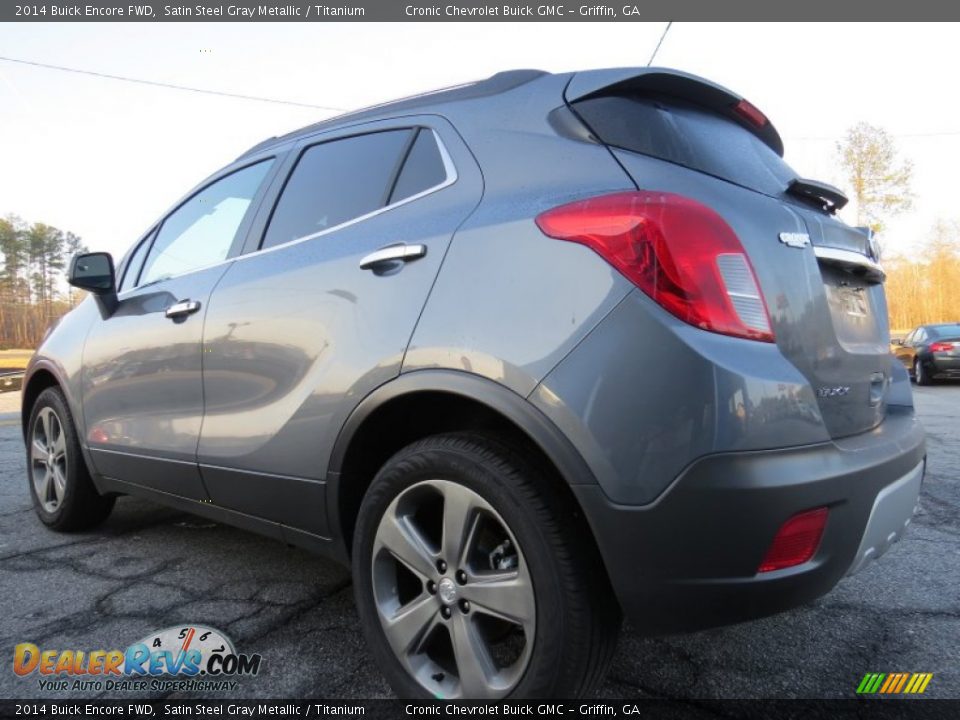 2014 Buick Encore FWD Satin Steel Gray Metallic / Titanium Photo #5