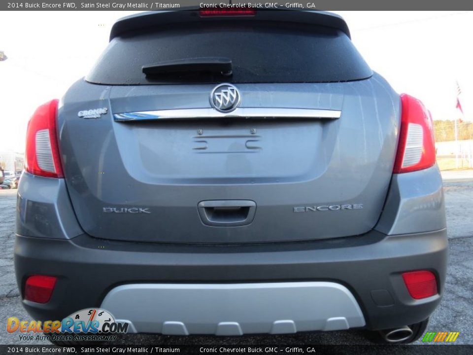 2014 Buick Encore FWD Satin Steel Gray Metallic / Titanium Photo #6