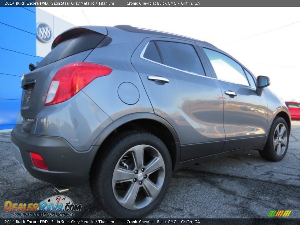 Satin Steel Gray Metallic 2014 Buick Encore FWD Photo #7