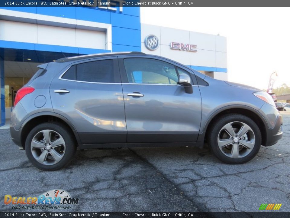 2014 Buick Encore FWD Satin Steel Gray Metallic / Titanium Photo #8