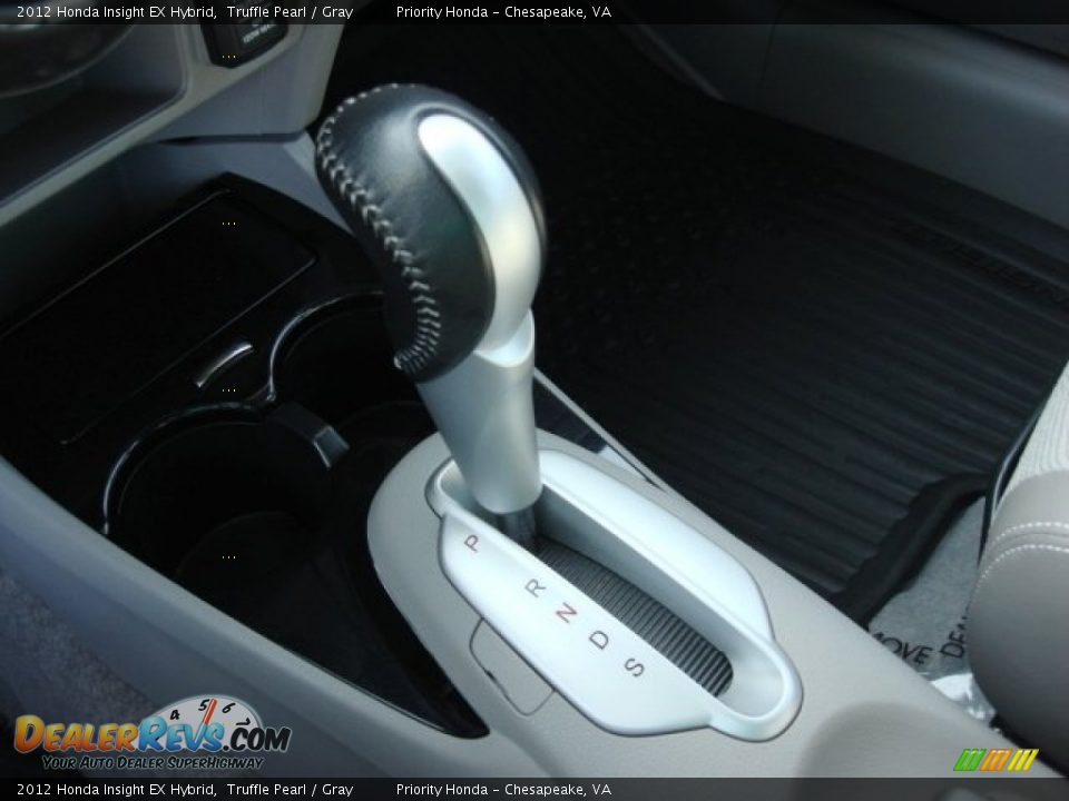 2012 Honda Insight EX Hybrid Truffle Pearl / Gray Photo #21