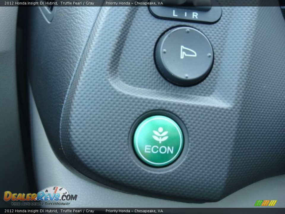 2012 Honda Insight EX Hybrid Truffle Pearl / Gray Photo #25