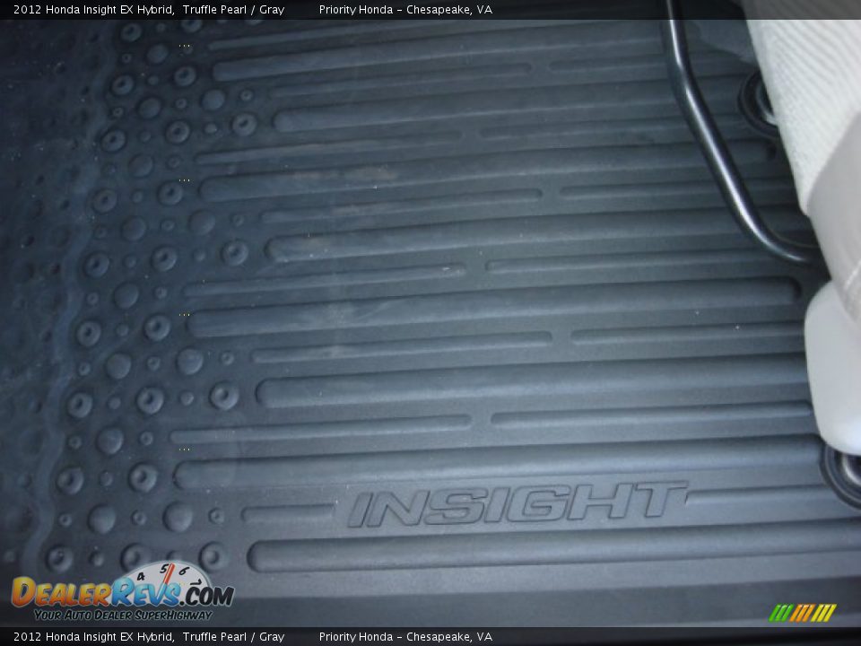 2012 Honda Insight EX Hybrid Truffle Pearl / Gray Photo #26