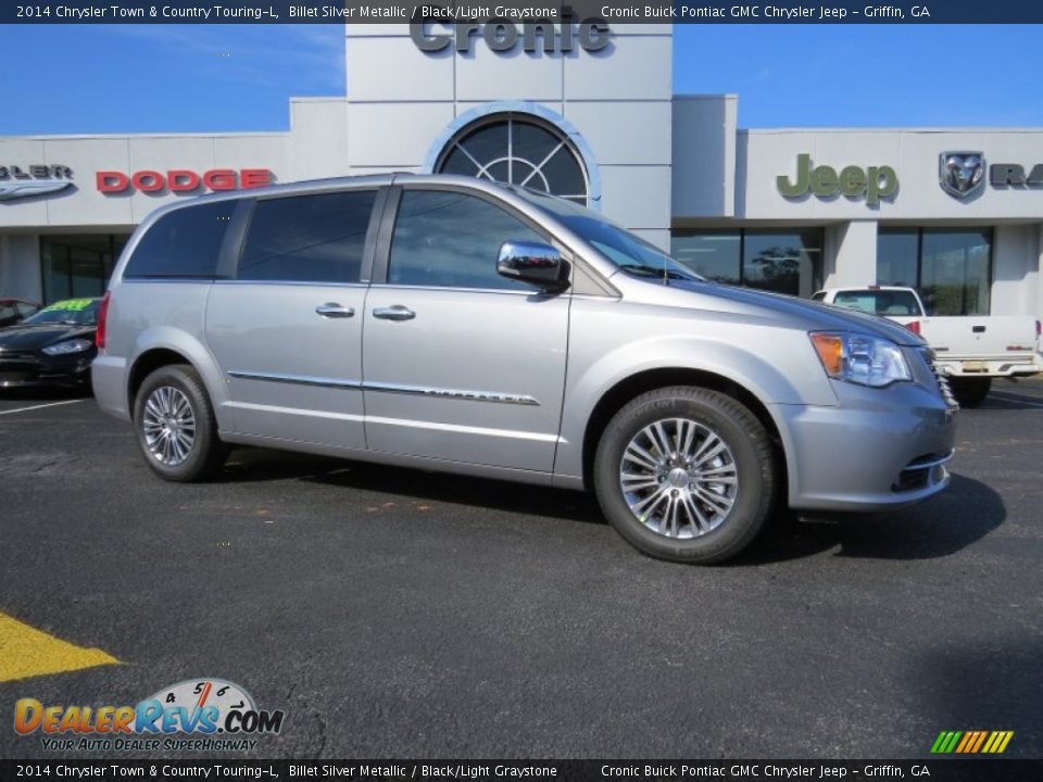 2014 Chrysler Town & Country Touring-L Billet Silver Metallic / Black/Light Graystone Photo #1