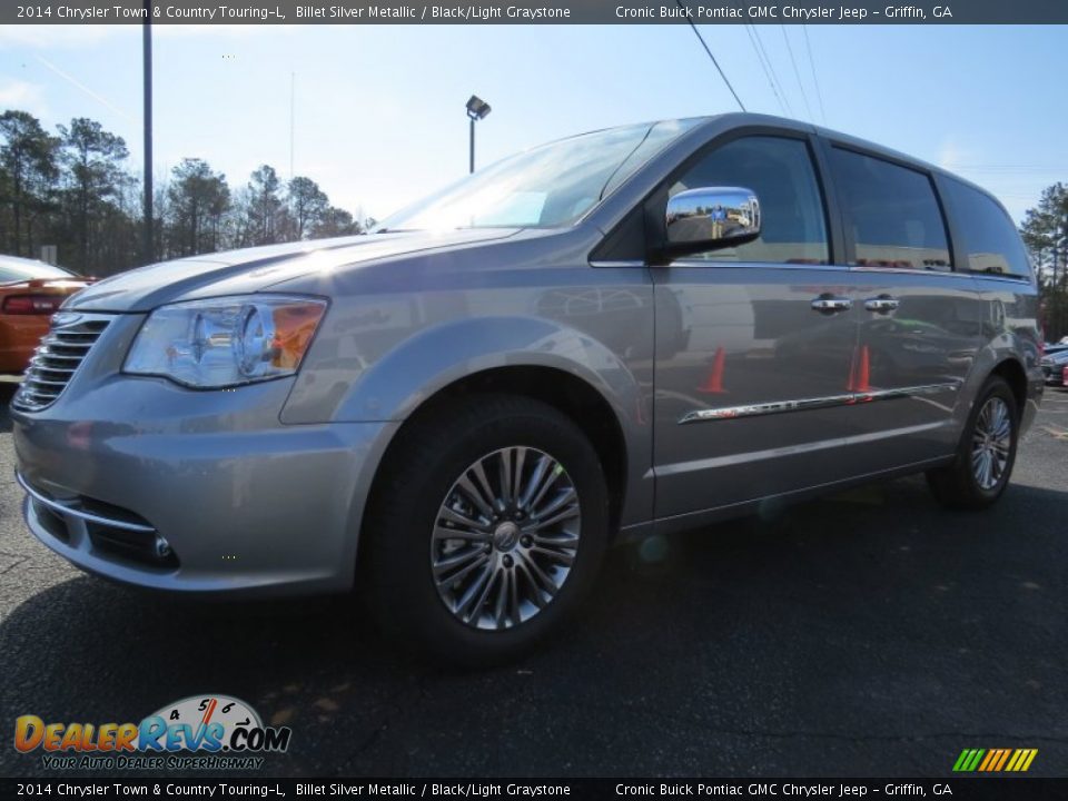 2014 Chrysler Town & Country Touring-L Billet Silver Metallic / Black/Light Graystone Photo #3