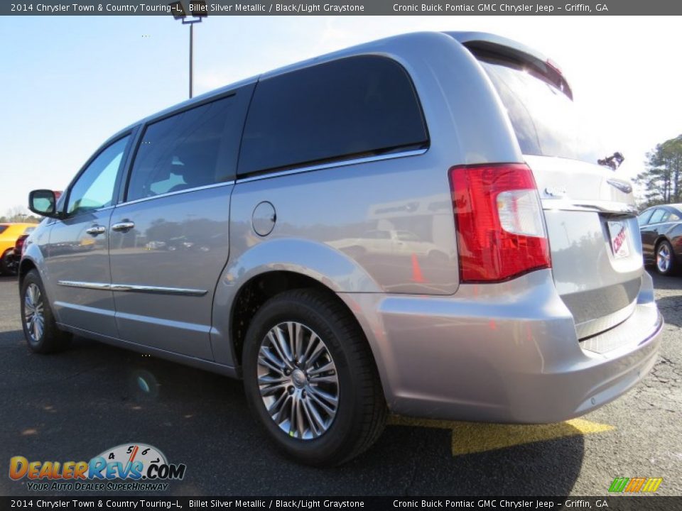 2014 Chrysler Town & Country Touring-L Billet Silver Metallic / Black/Light Graystone Photo #5