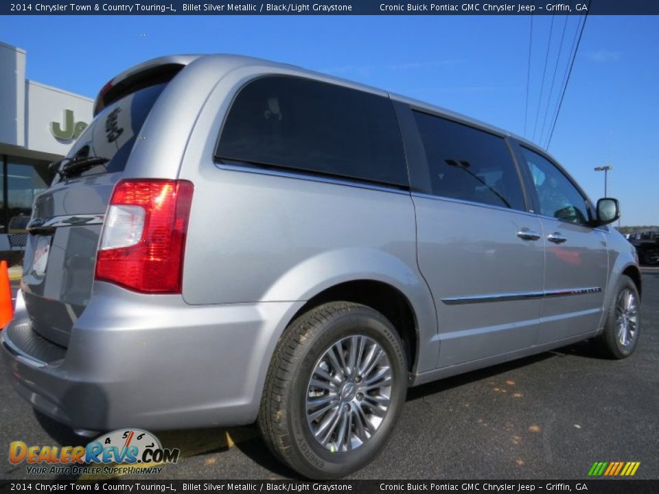 2014 Chrysler Town & Country Touring-L Billet Silver Metallic / Black/Light Graystone Photo #7