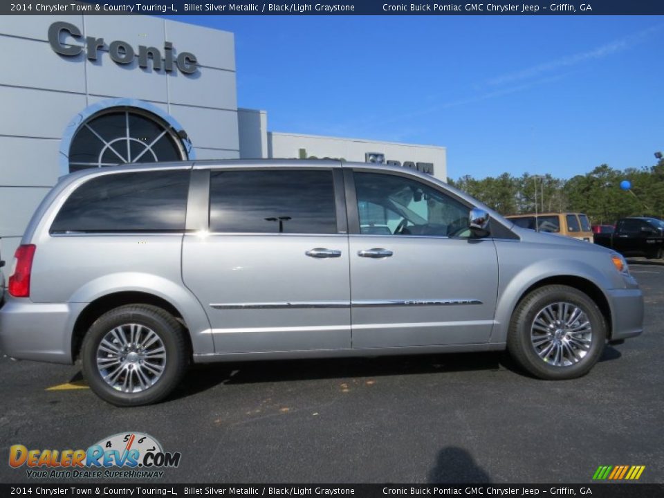 2014 Chrysler Town & Country Touring-L Billet Silver Metallic / Black/Light Graystone Photo #8