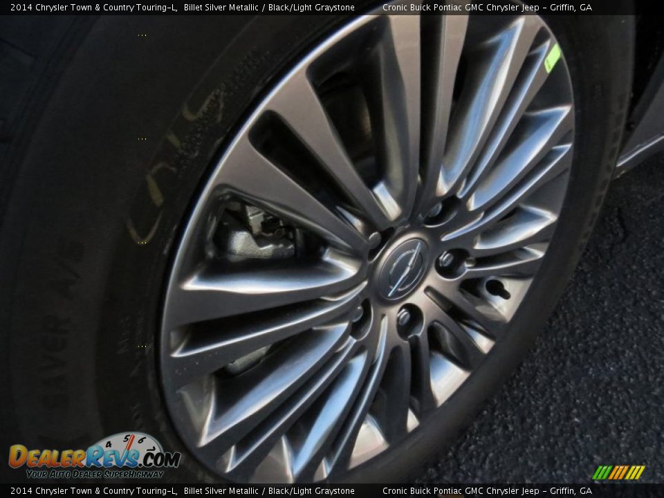 2014 Chrysler Town & Country Touring-L Billet Silver Metallic / Black/Light Graystone Photo #9