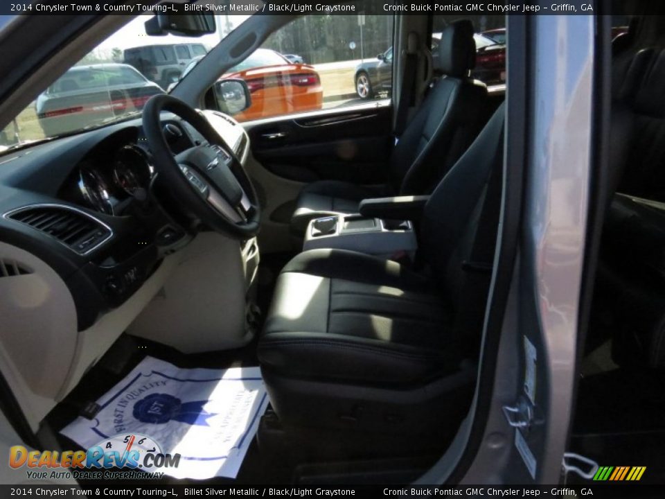2014 Chrysler Town & Country Touring-L Billet Silver Metallic / Black/Light Graystone Photo #10