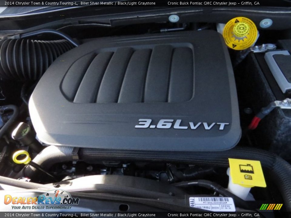 2014 Chrysler Town & Country Touring-L Billet Silver Metallic / Black/Light Graystone Photo #13
