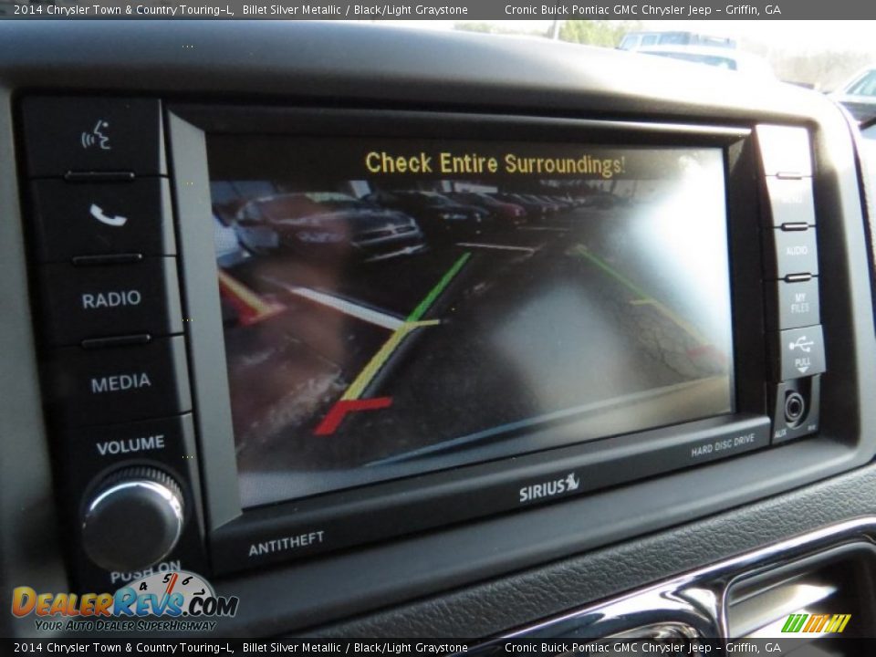2014 Chrysler Town & Country Touring-L Billet Silver Metallic / Black/Light Graystone Photo #15
