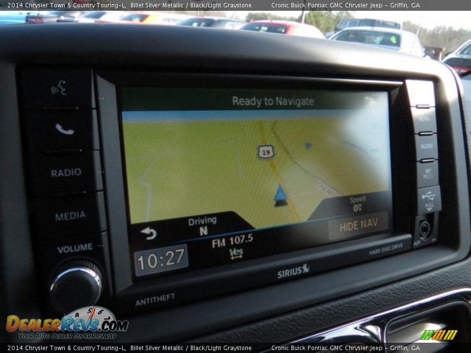 2014 Chrysler Town & Country Touring-L Billet Silver Metallic / Black/Light Graystone Photo #16