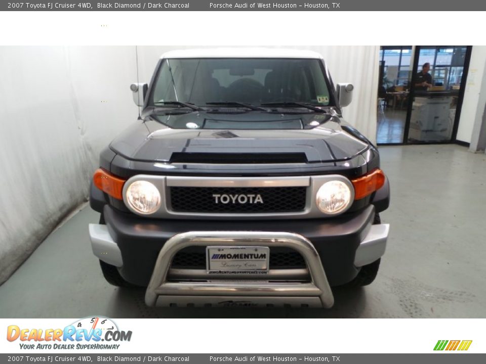 2007 Toyota FJ Cruiser 4WD Black Diamond / Dark Charcoal Photo #2