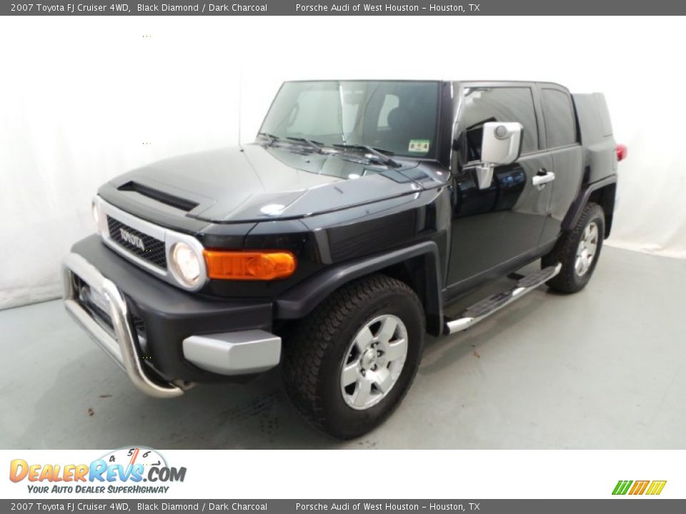 2007 Toyota FJ Cruiser 4WD Black Diamond / Dark Charcoal Photo #3