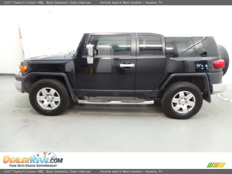 2007 Toyota FJ Cruiser 4WD Black Diamond / Dark Charcoal Photo #4