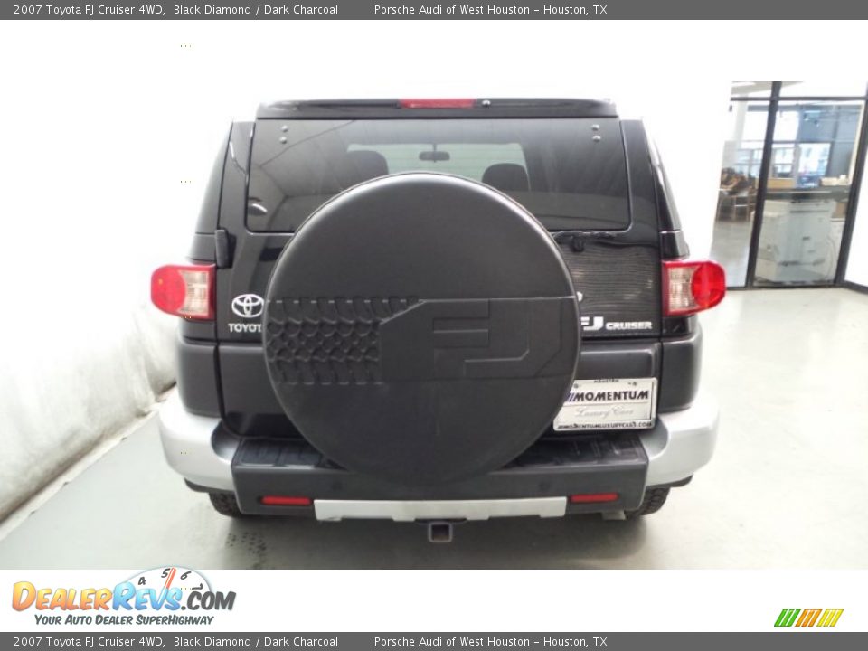 2007 Toyota FJ Cruiser 4WD Black Diamond / Dark Charcoal Photo #5