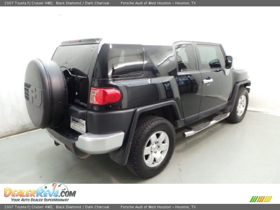 2007 Toyota FJ Cruiser 4WD Black Diamond / Dark Charcoal Photo #6
