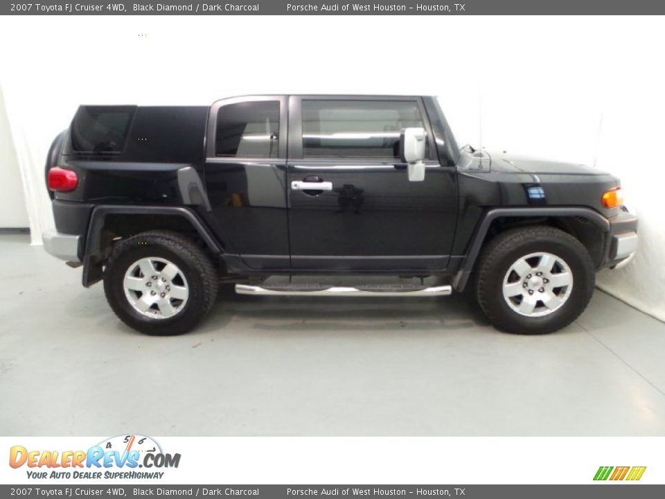 2007 Toyota FJ Cruiser 4WD Black Diamond / Dark Charcoal Photo #7