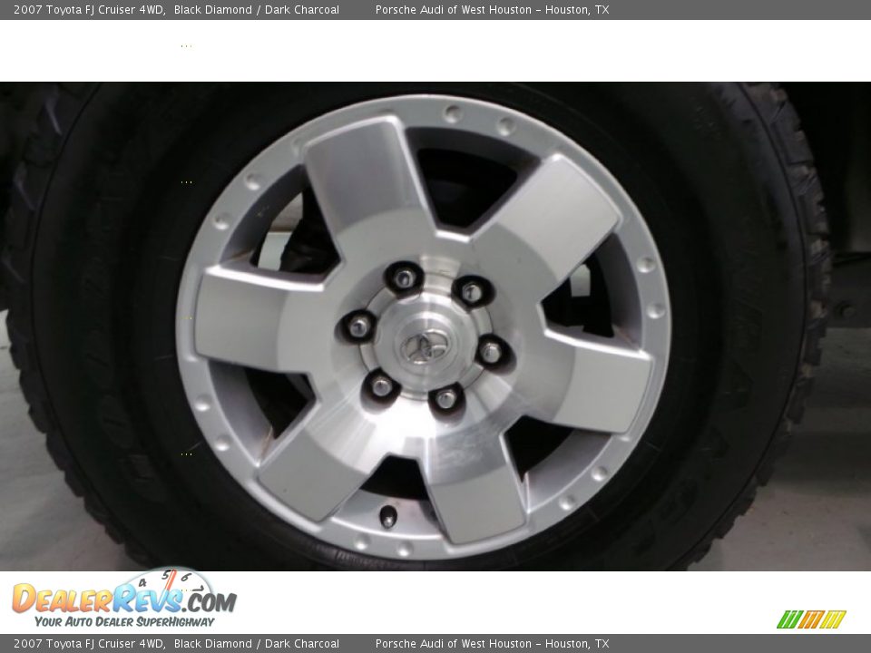 2007 Toyota FJ Cruiser 4WD Black Diamond / Dark Charcoal Photo #8