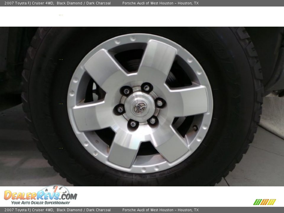 2007 Toyota FJ Cruiser 4WD Black Diamond / Dark Charcoal Photo #9