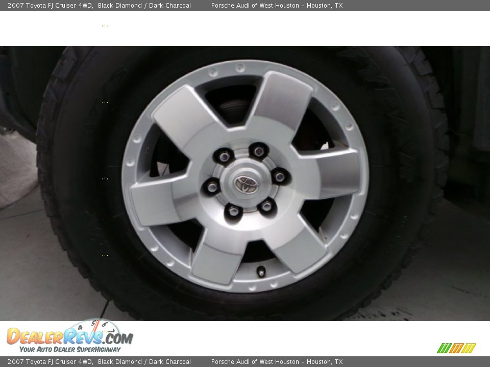 2007 Toyota FJ Cruiser 4WD Black Diamond / Dark Charcoal Photo #11