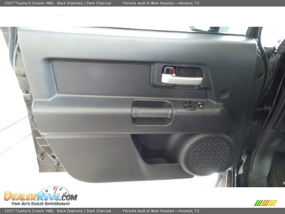 2007 Toyota FJ Cruiser 4WD Black Diamond / Dark Charcoal Photo #12
