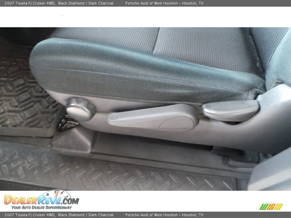 2007 Toyota FJ Cruiser 4WD Black Diamond / Dark Charcoal Photo #15