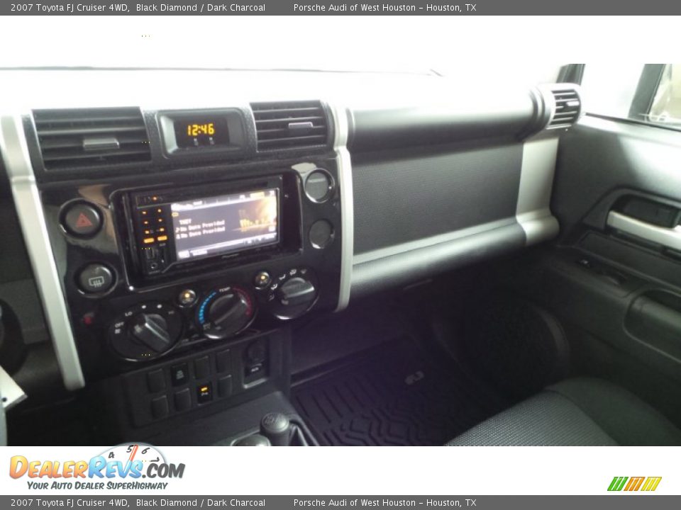 2007 Toyota FJ Cruiser 4WD Black Diamond / Dark Charcoal Photo #16