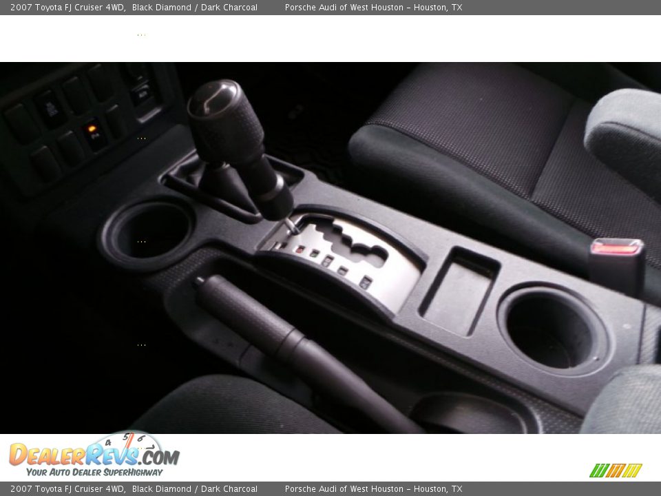 2007 Toyota FJ Cruiser 4WD Black Diamond / Dark Charcoal Photo #17