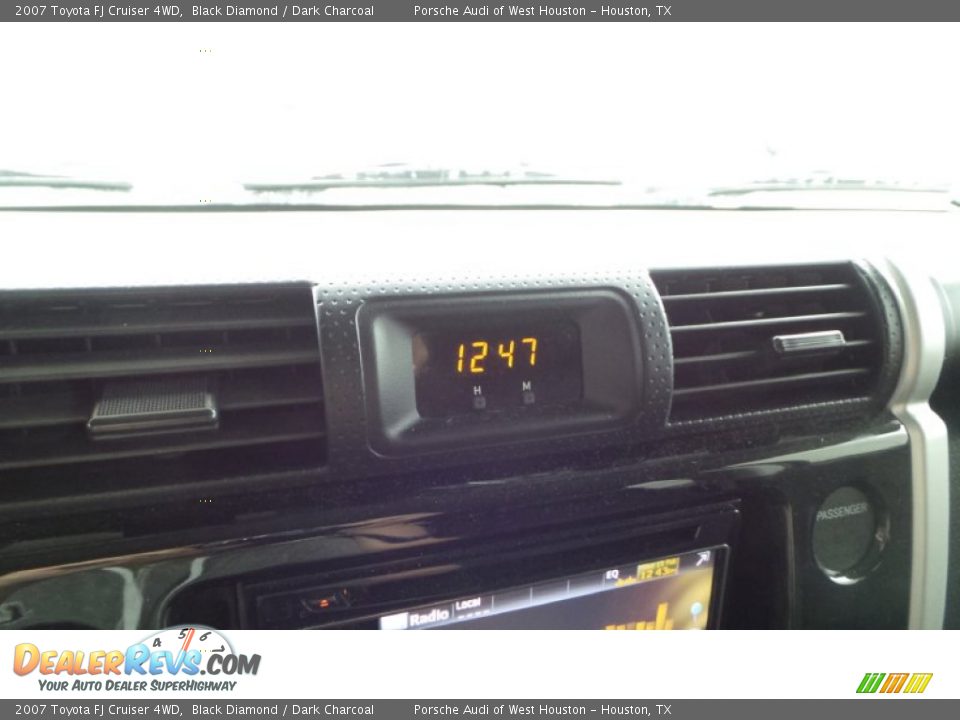 2007 Toyota FJ Cruiser 4WD Black Diamond / Dark Charcoal Photo #19