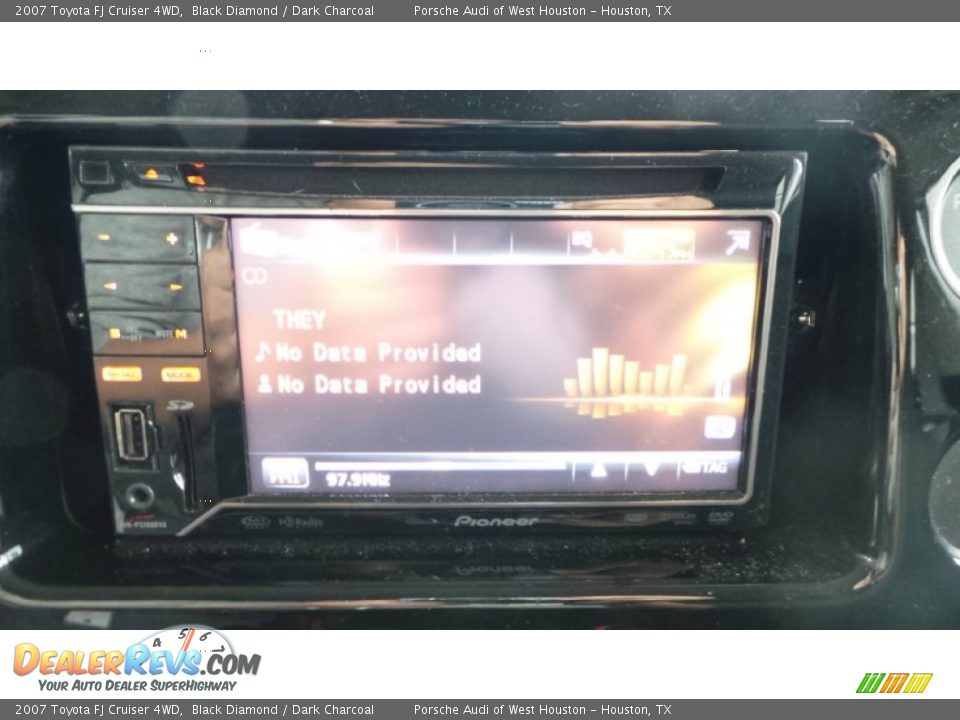 2007 Toyota FJ Cruiser 4WD Black Diamond / Dark Charcoal Photo #20