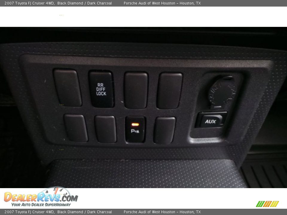 2007 Toyota FJ Cruiser 4WD Black Diamond / Dark Charcoal Photo #22