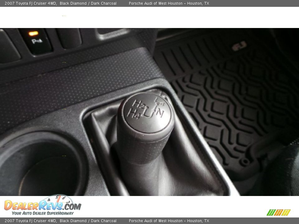 2007 Toyota FJ Cruiser 4WD Black Diamond / Dark Charcoal Photo #23