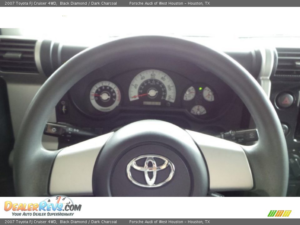2007 Toyota FJ Cruiser 4WD Black Diamond / Dark Charcoal Photo #26