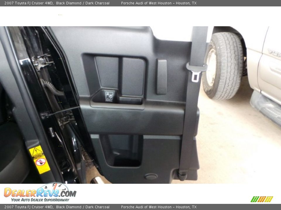 2007 Toyota FJ Cruiser 4WD Black Diamond / Dark Charcoal Photo #27