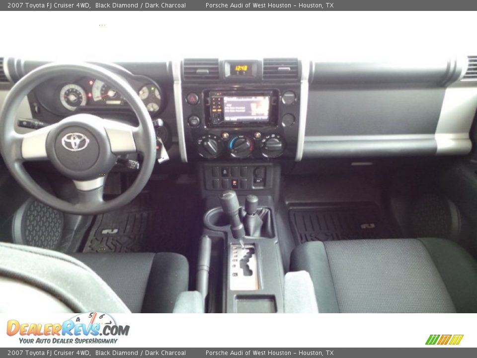2007 Toyota FJ Cruiser 4WD Black Diamond / Dark Charcoal Photo #29