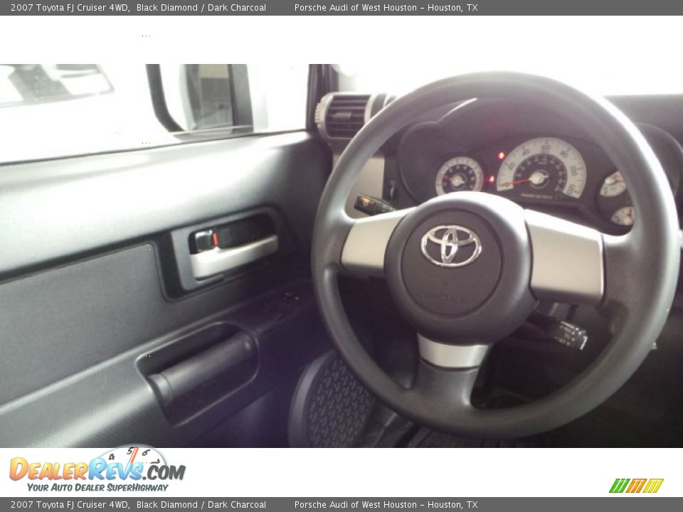 2007 Toyota FJ Cruiser 4WD Black Diamond / Dark Charcoal Photo #30