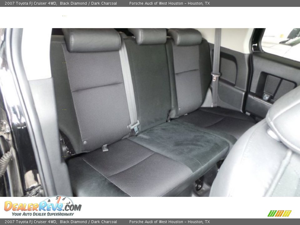 2007 Toyota FJ Cruiser 4WD Black Diamond / Dark Charcoal Photo #33