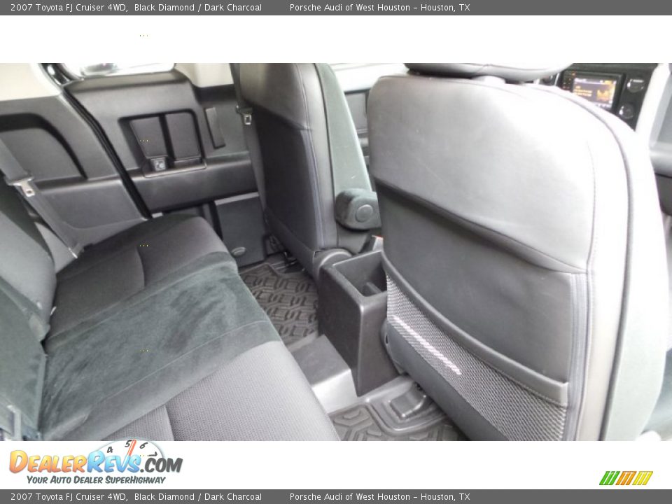 2007 Toyota FJ Cruiser 4WD Black Diamond / Dark Charcoal Photo #34
