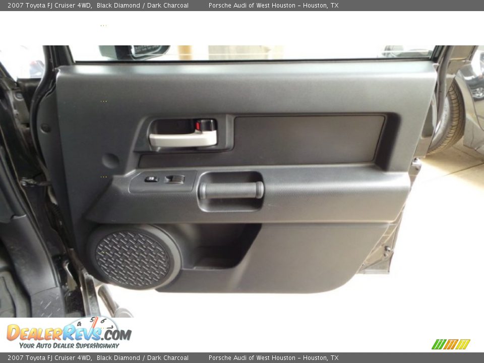 2007 Toyota FJ Cruiser 4WD Black Diamond / Dark Charcoal Photo #35