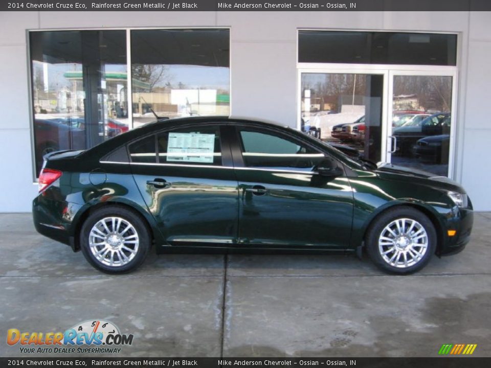 Rainforest Green Metallic 2014 Chevrolet Cruze Eco Photo #2