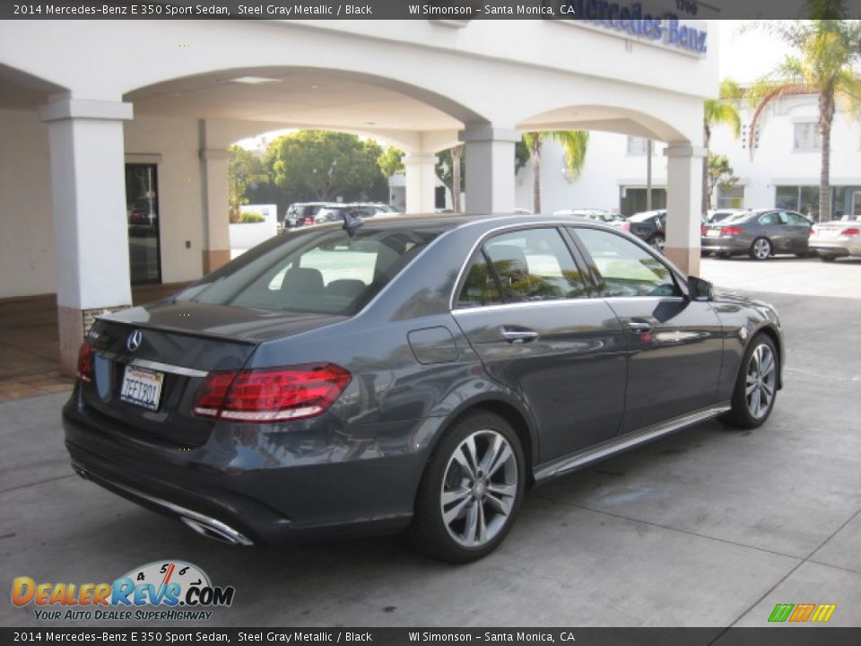 2014 Mercedes-Benz E 350 Sport Sedan Steel Gray Metallic / Black Photo #2