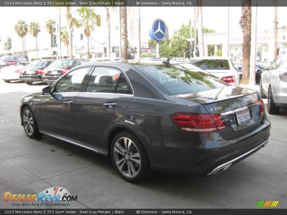 2014 Mercedes-Benz E 350 Sport Sedan Steel Gray Metallic / Black Photo #4