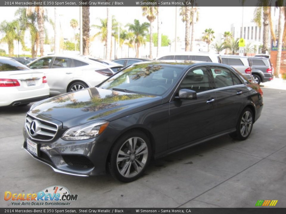 2014 Mercedes-Benz E 350 Sport Sedan Steel Gray Metallic / Black Photo #5